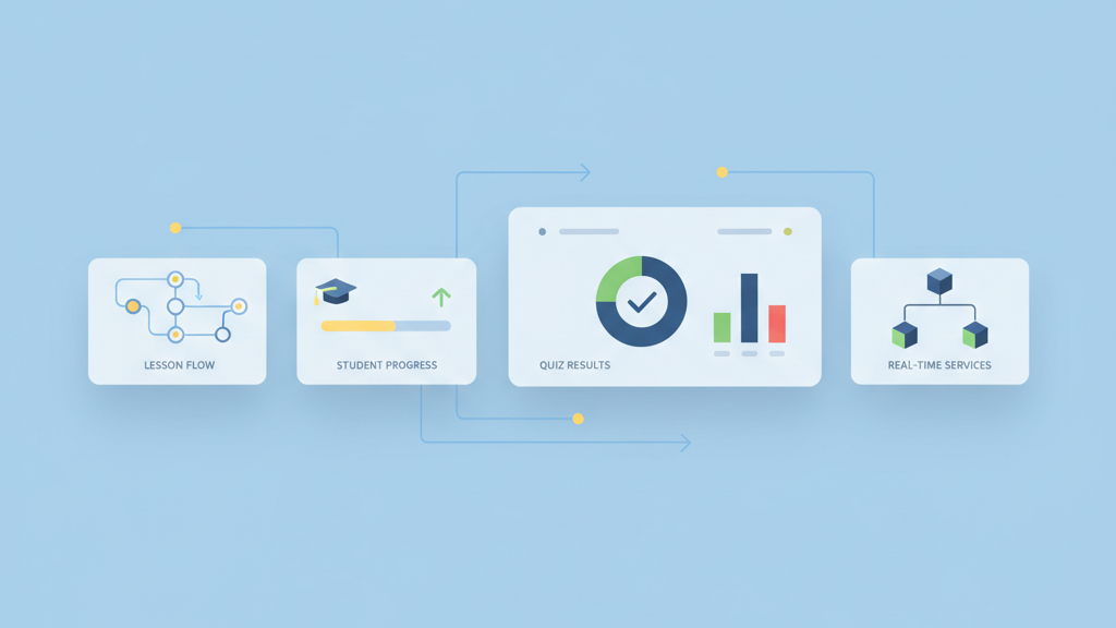 education application MVP for interactive learning experiences