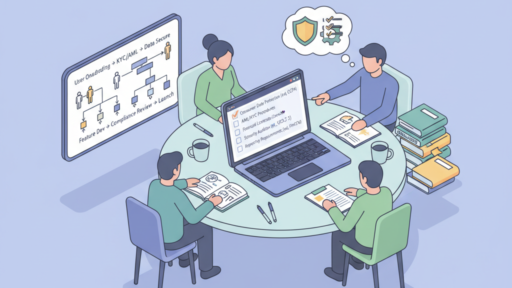 fintech application MVP regulatory compliance checklist