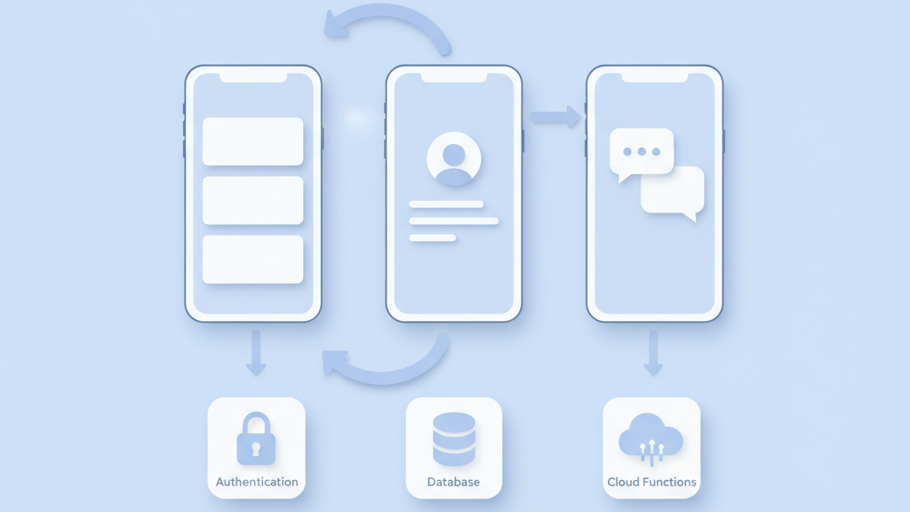 FlutterFlow social media app MVP development for US startups