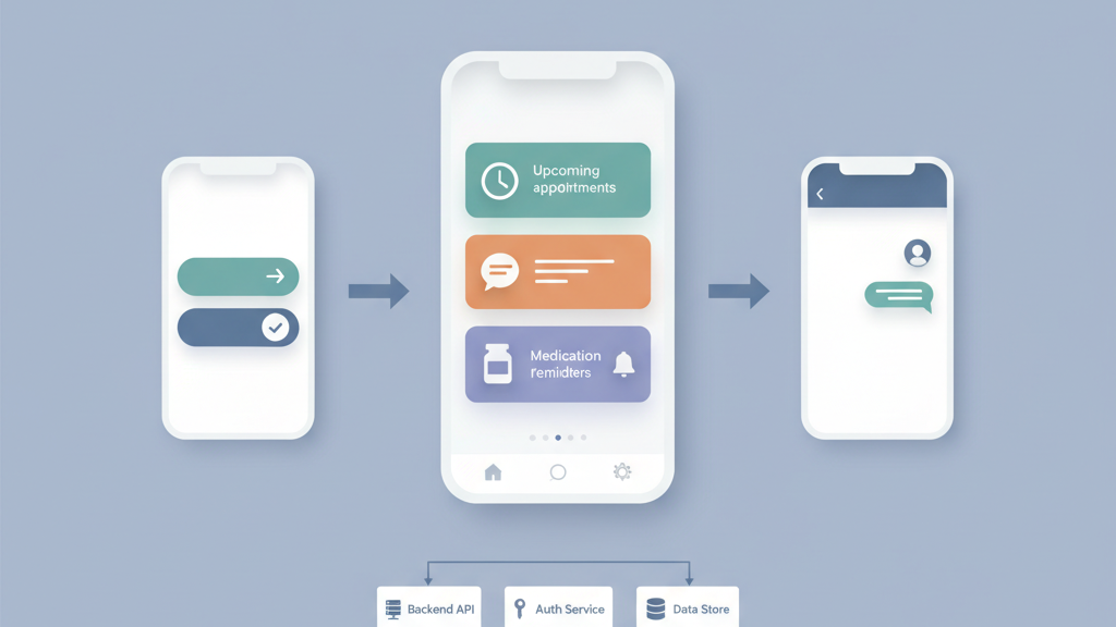healthcare startup app MVP for patient engagement