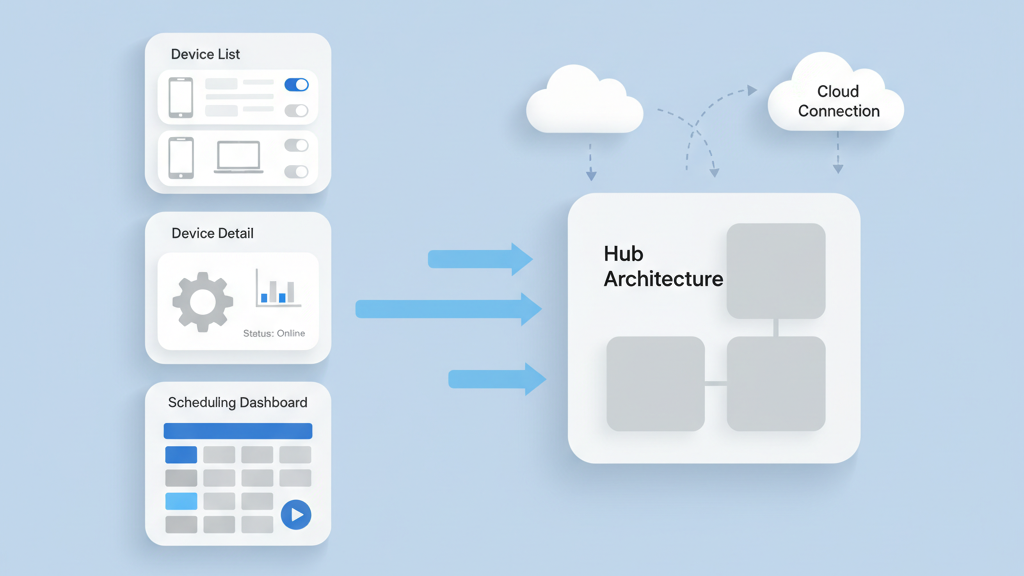 IoT device application MVP for smart home integration