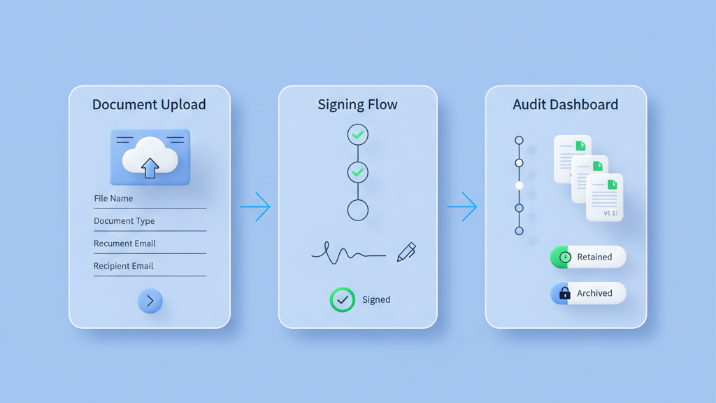 legal tech application MVP compliance and document flows