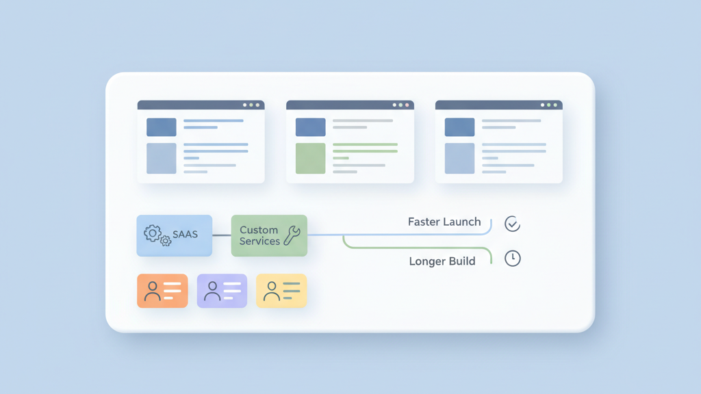 SaaS MVP vs custom software MVP for founders