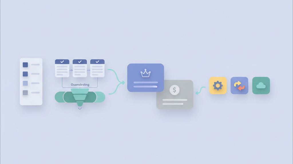 subscription based SaaS app MVP for B2B onboarding
