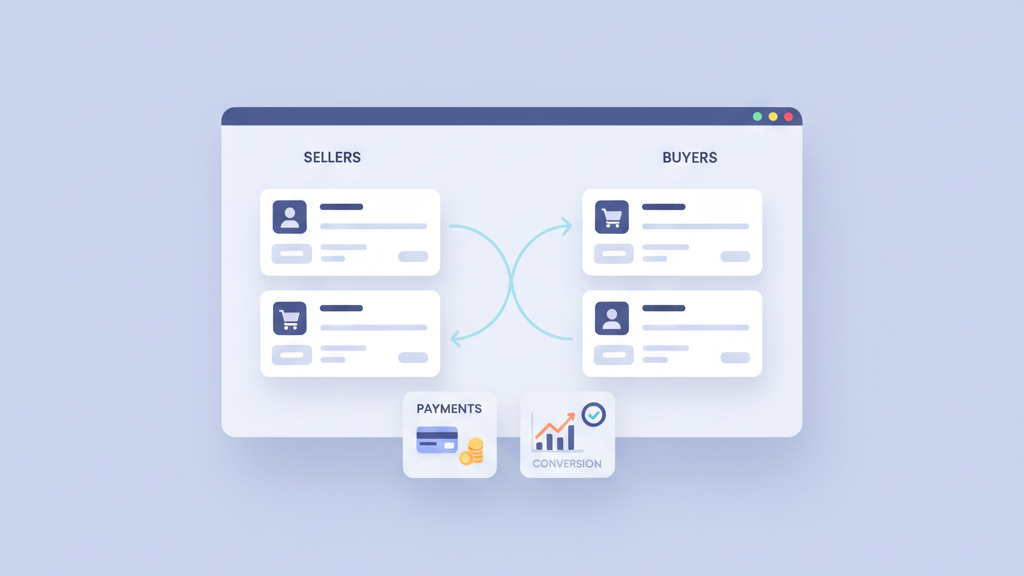 two sided marketplace platform MVP for startups