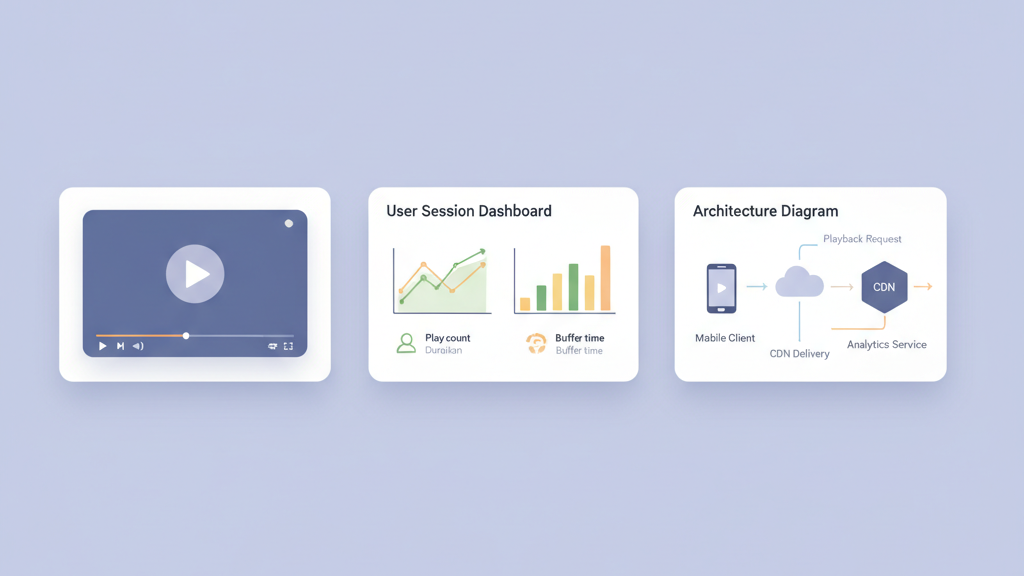 video streaming app MVP bandwidth and user retention