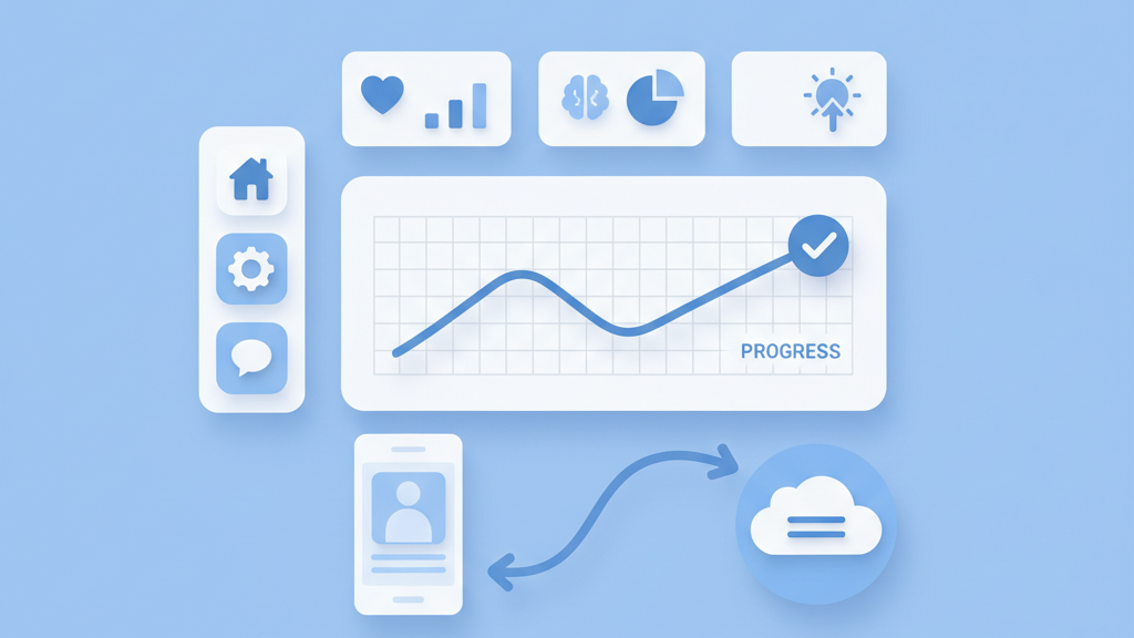 FlutterFlow mental health app MVP validation and clinical integration service