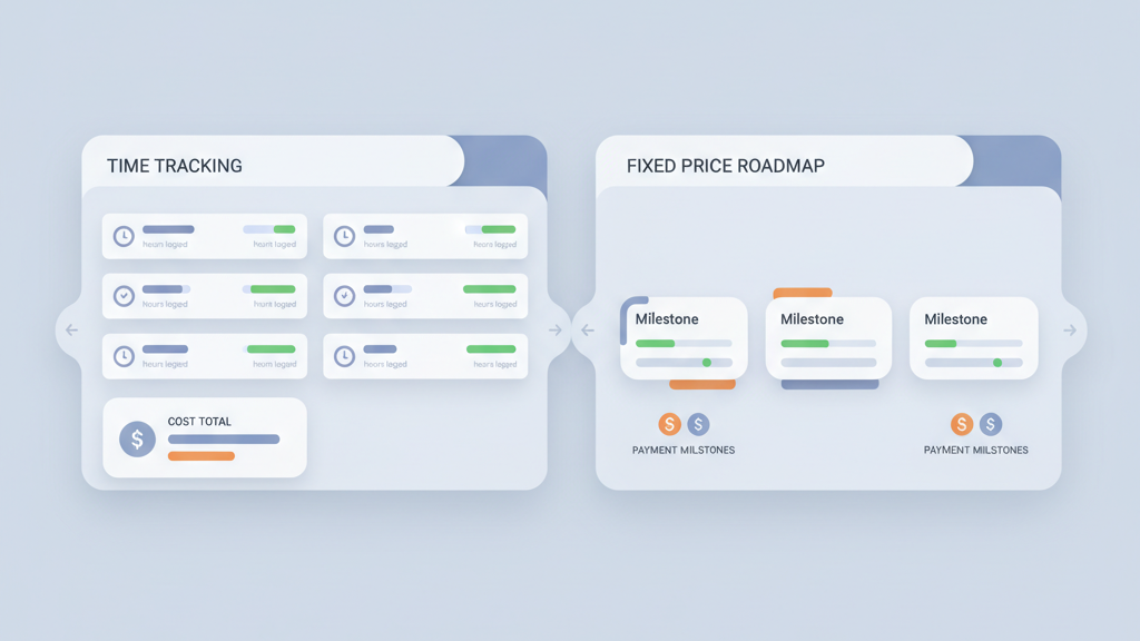 hourly rate pricing vs fixed price MVP cost