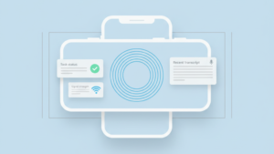 voice assistant application MVP for hands free workflows