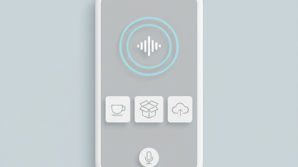 voice commerce startup app MVP for conversational shopping