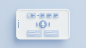 FlutterFlow voice enabled app MVP development and validation services